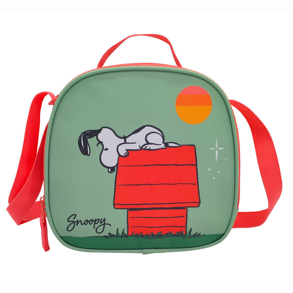 Set escolar Snoopy Peanuts con trolley, portatodo y bolsa portameriendas - 3