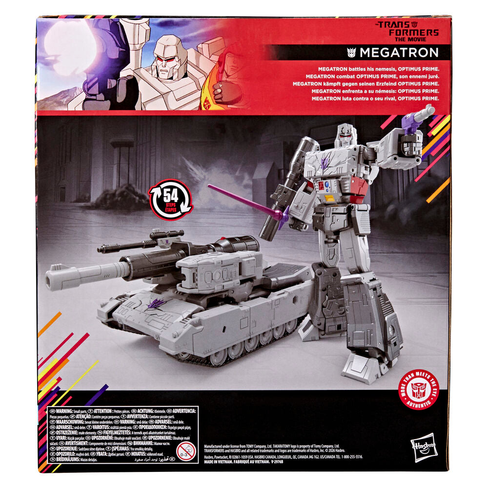 Figura Megatron Transformers Studio Series con armas y modo vehículo - 6