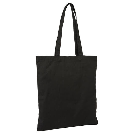 Bolsa tote negra de Kpop Demon Hunters con ilustración de las guerreras - 2