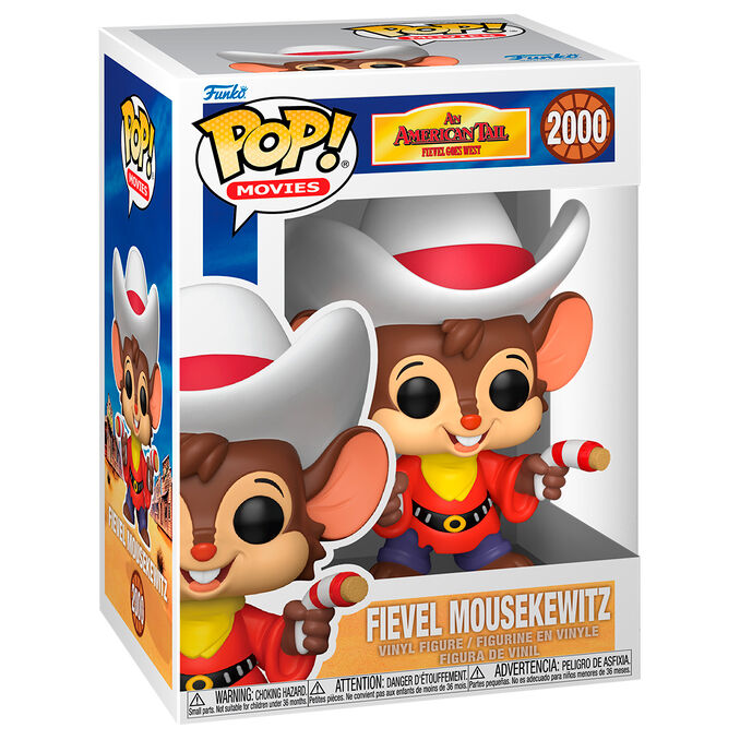 Figura Funko POP! de Fievel Mousekewitz con sombrero de vaquero - 2