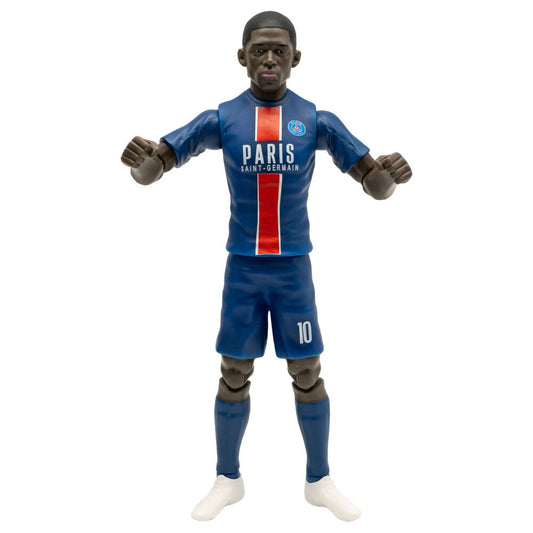 Figura articulada Dembélé con equipación azul del PSG y dorsal 10 - 3