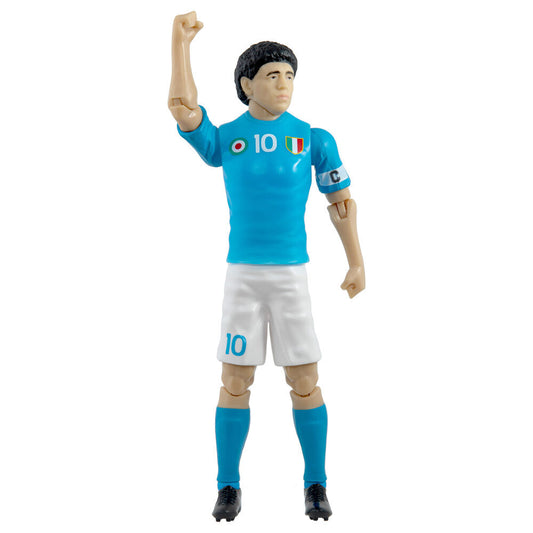 Figura articulada de Maradona con equipación azul del Napoli - 3
