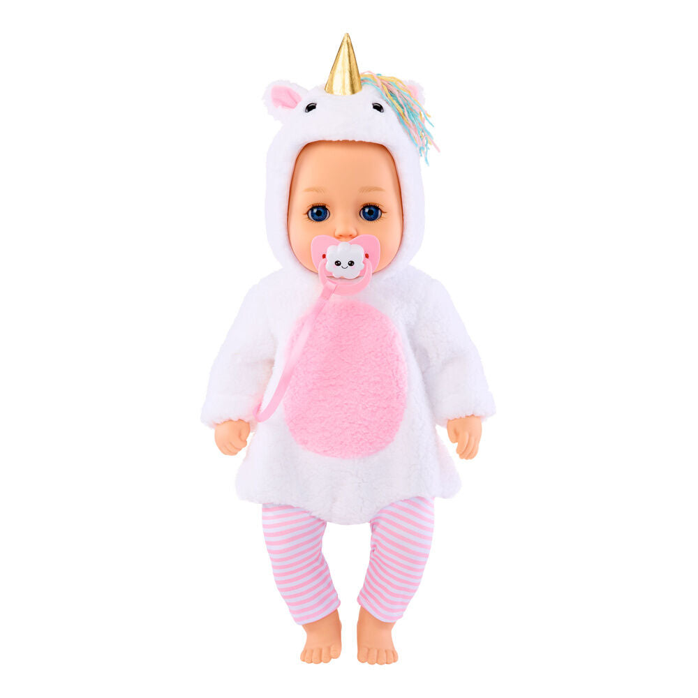 Muñeca Baby Born Bedtime Unicorn de 36 cm con pijama de unicornio blanco