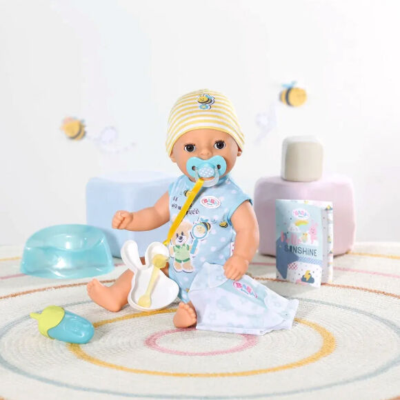Muñeco Lukas Baby Born de 36 cm con gorro y accesorios - 3
