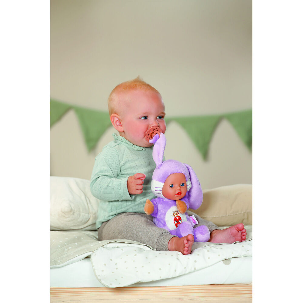 Muñeco conejito Baby Born morado de 26 cm - 4