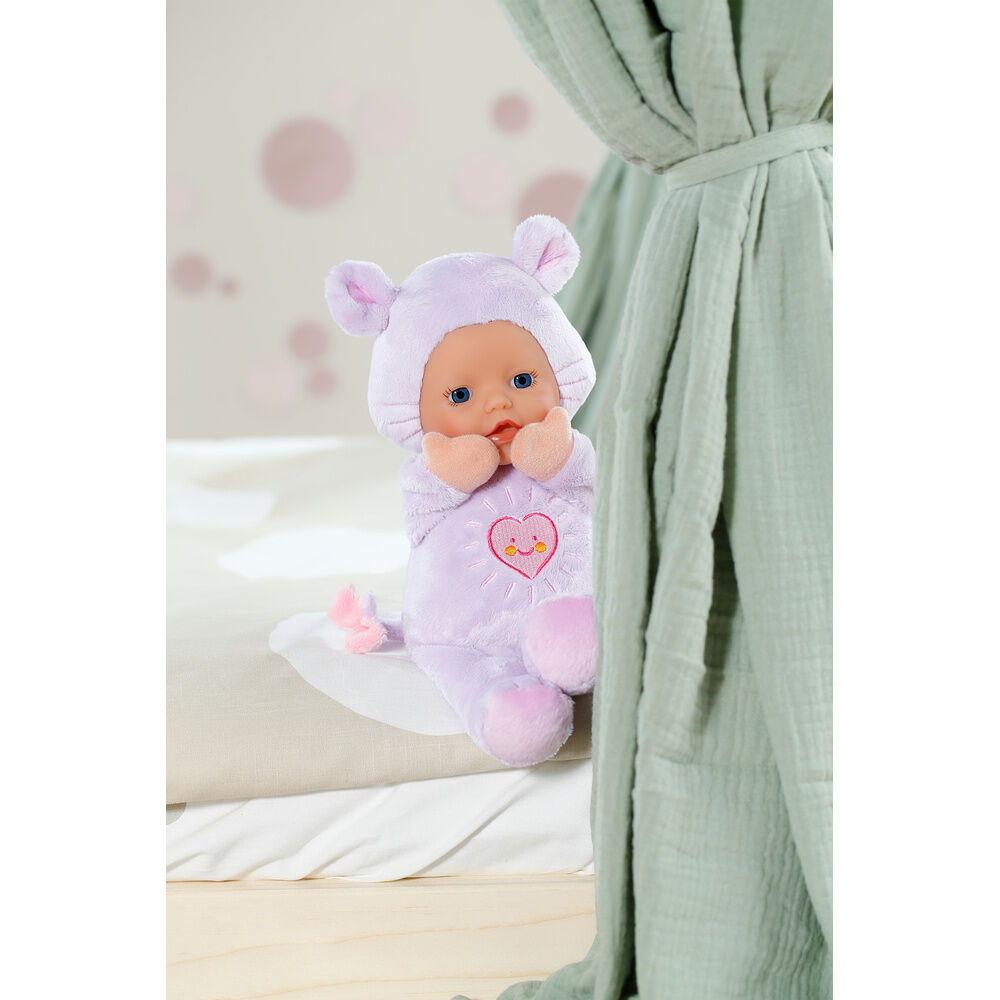 Muñeco Ratoncito Divertido BABY born lila de 26 cm - 6