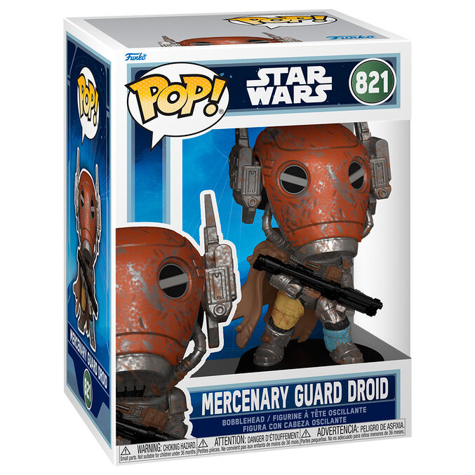 Figura Funko POP! de Zeb Orrelios con bláster y base de Star Wars - 2