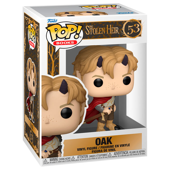 Figura Funko POP! de Oak con capa roja y cuernos oscuros - 2
