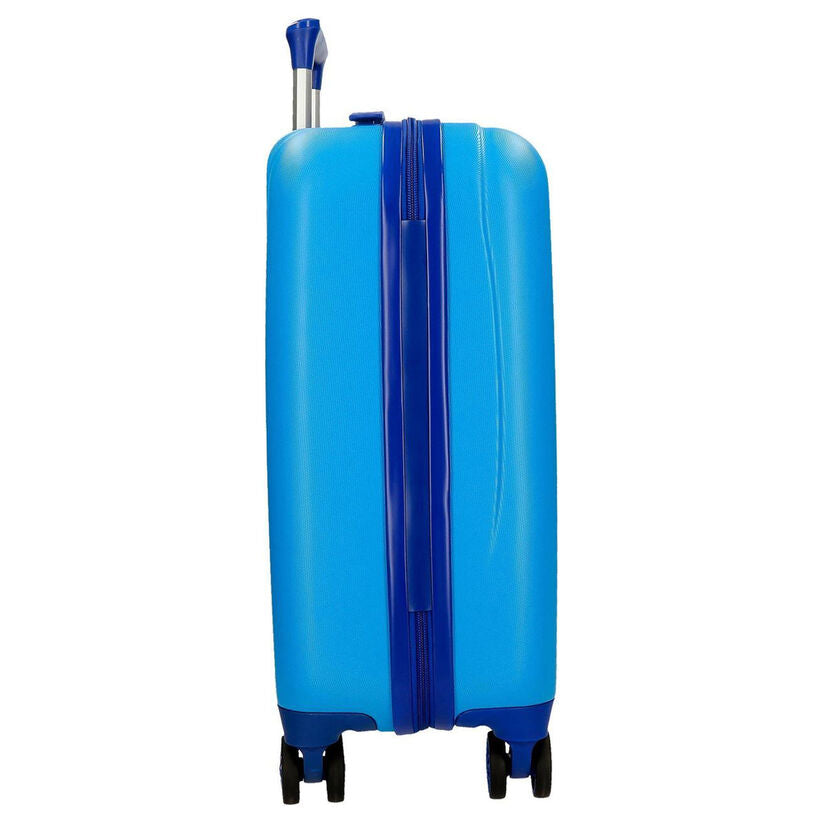 Maleta trolley azul Paw Patrol de 50 cm con cuatro ruedas dobles - 2