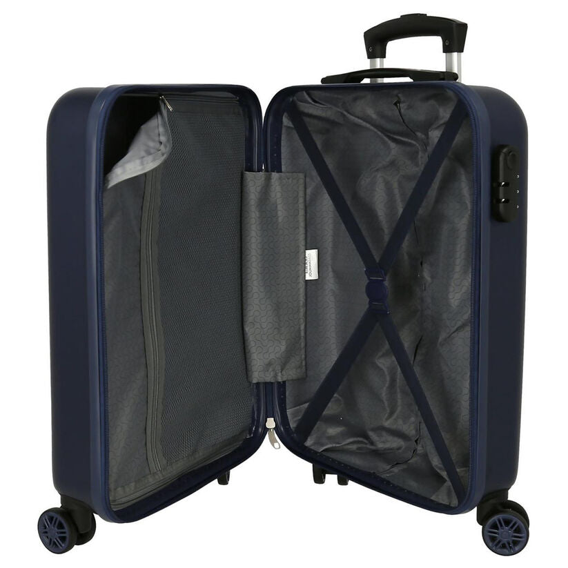 Maleta trolley azul marino de Los Vengadores Marvel con cuatro ruedas - 5