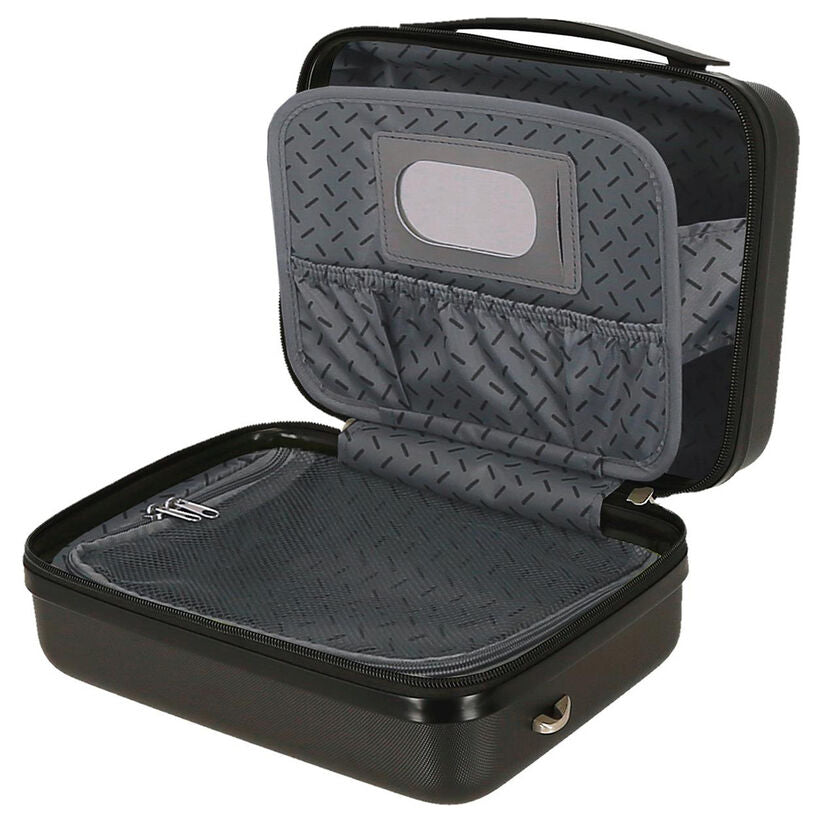 Neceser negro de ABS Kuromi Retropop adaptable a trolley - 5