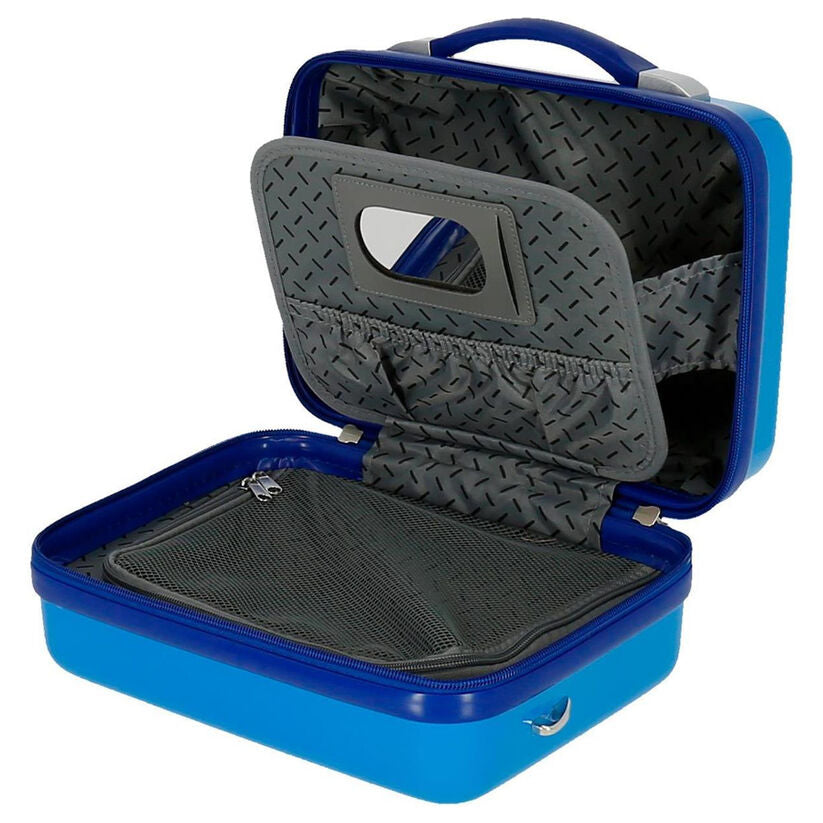 Neceser azul de ABS Paw Patrol con asa y correa lateral - 5