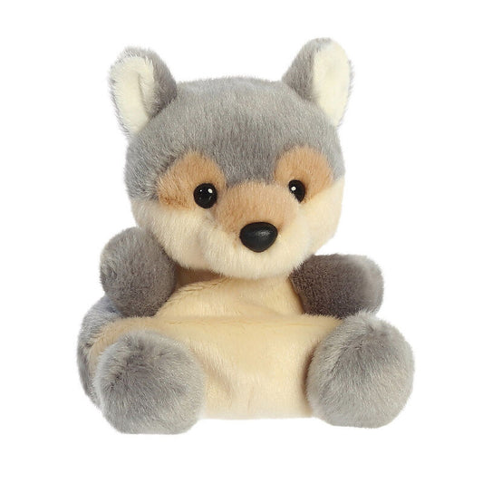Peluche Lobo AURORA Palm Pals gris y crema - 2