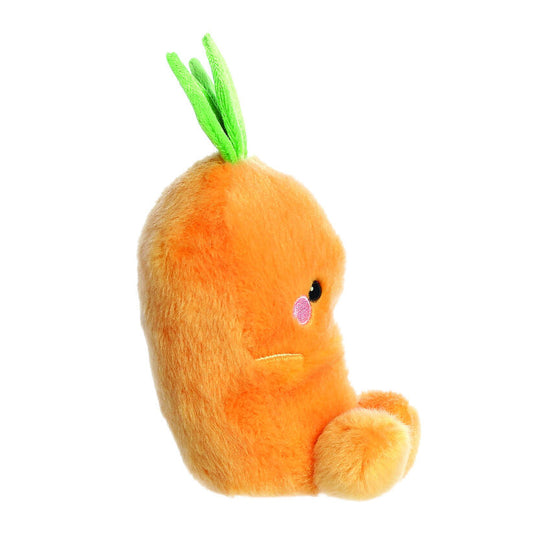 Peluche Zanahoria Palm Pals AURORA con hojas verdes - 3