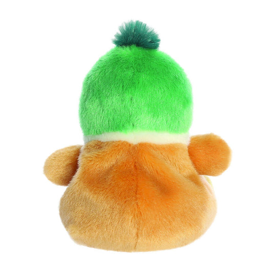 Peluche Pato Palm Pals de AURORA con cabeza verde y patas amarillas - 4