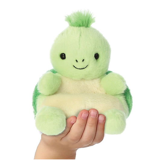 Peluche de tortuga AURORA Palm Pals verde de 13 cm - 5
