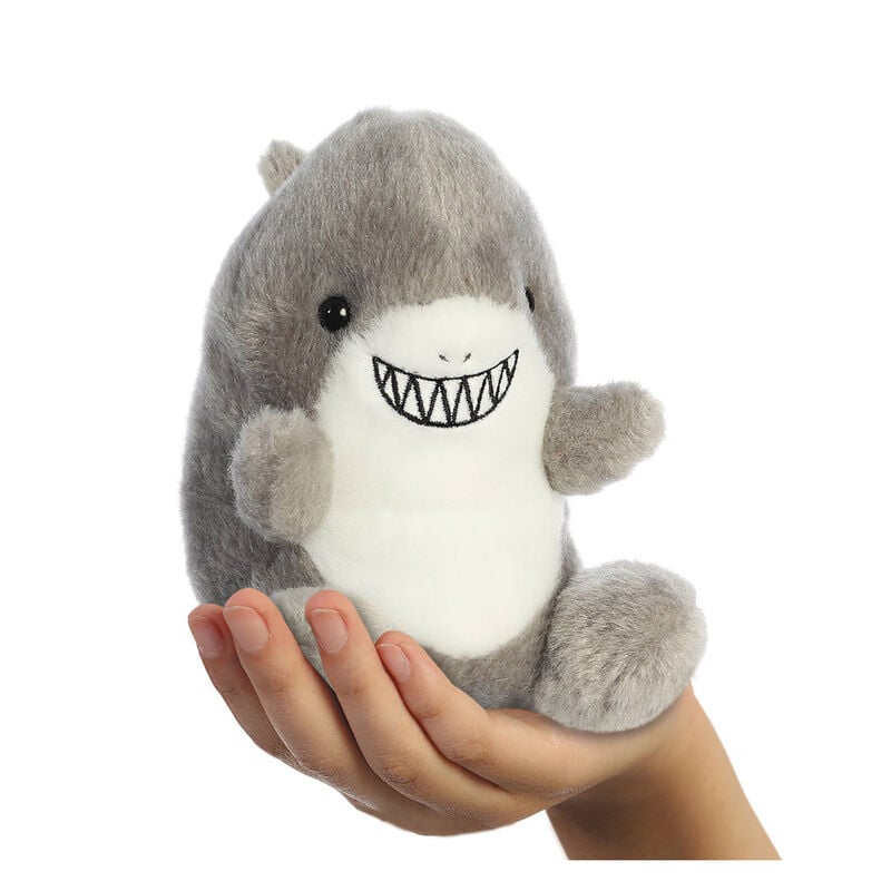 Peluche Tiburón Palm Pals gris de AURORA con vientre blanco - 5