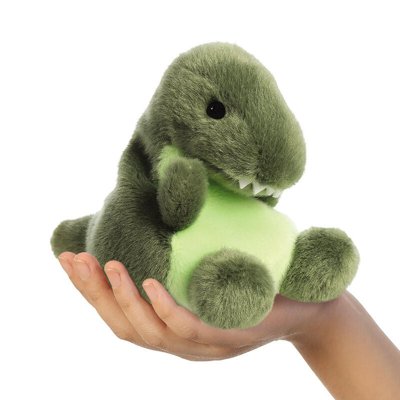 Peluche T-Rex Palm Pals verde de AURORA - 5