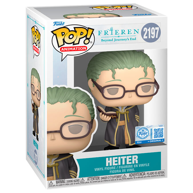 Figura Funko POP! de Heiter con gafas, túnica y libro - 2