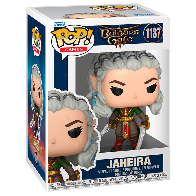 Figura Funko POP! de Jaheira de Baldur's Gate 3 con dos espadas - 2