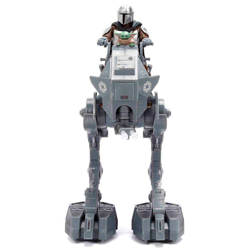 Vehículo radio control AT-RT Walker de Star Wars con Mandaloriano y Grogu - 15