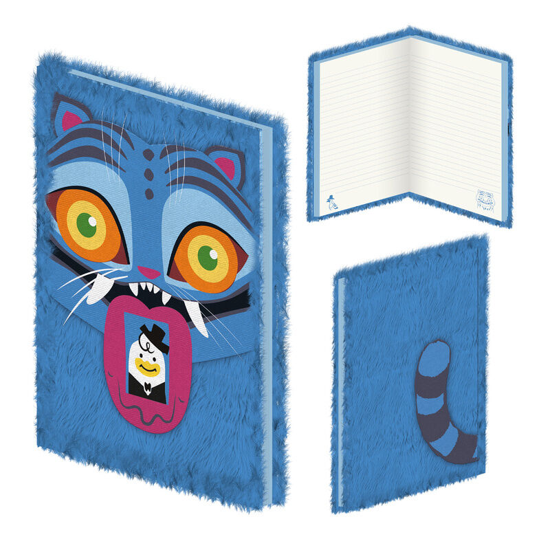 Cuaderno de peluche azul Derpy de KPop Demon Hunters