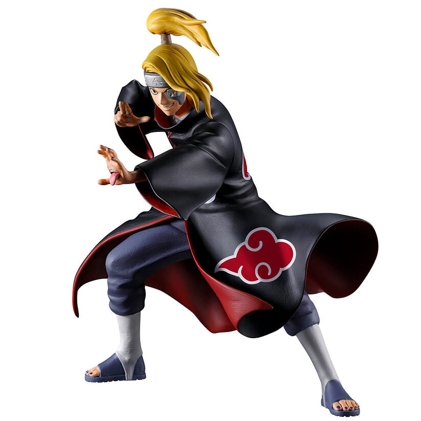 Figura Ichibansho de Deidara con capa de Akatsuki