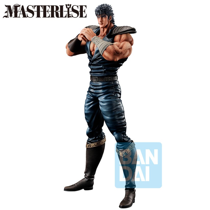Figura Ichibansho Masterlise de Kenshiro con los brazos cruzados
