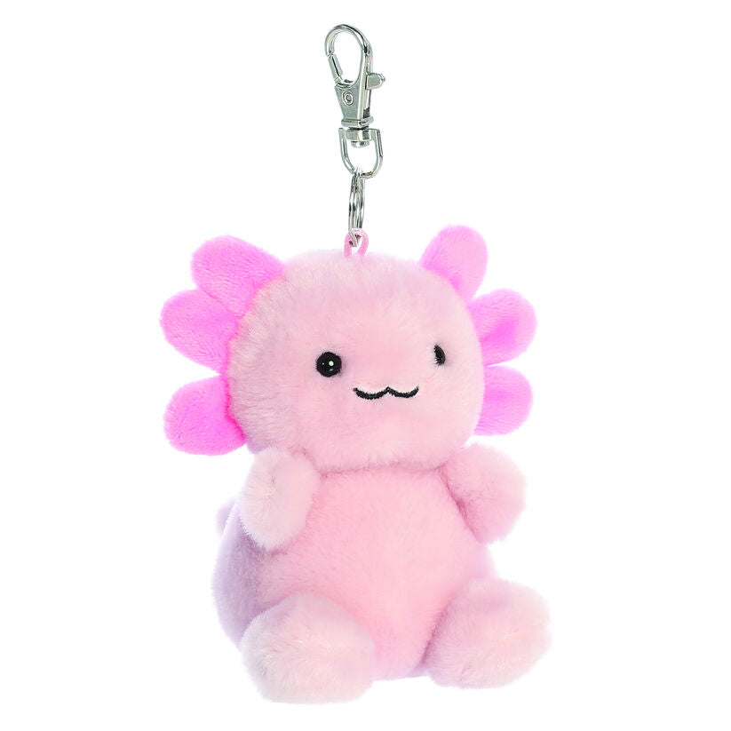 Llavero de peluche Ajolote Palm Pals rosa de AURORA - 3