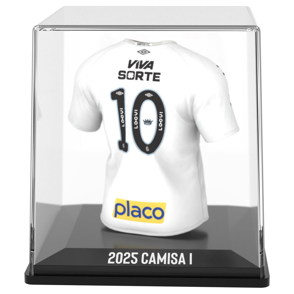 Figura mini camiseta de Neymar Santos en estuche - 4