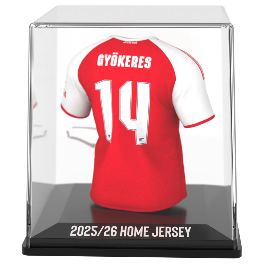 Figura mini camiseta de Viktor Gyökeres del Arsenal en estuche rojo - 4