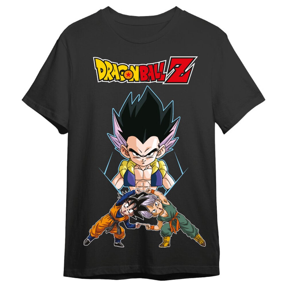 Camiseta negra de Gotrunks y Dragon Ball Z