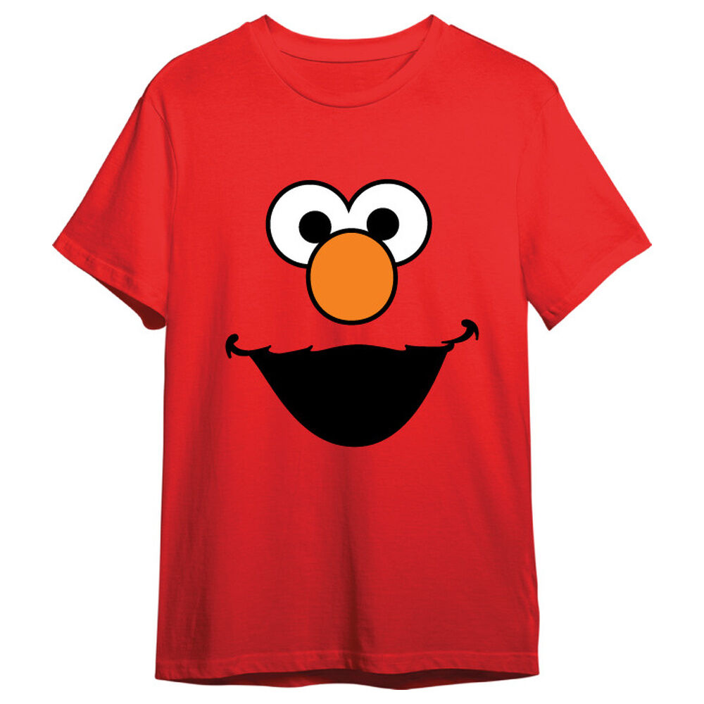 Camiseta roja de Elmo de Barrio Sésamo para adulto