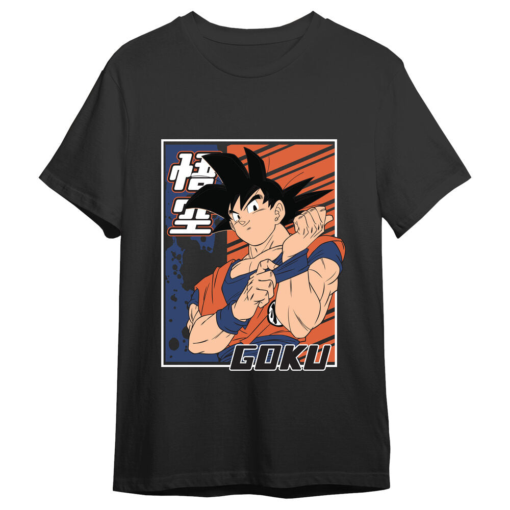 Camiseta negra de Goku de Dragon Ball Super