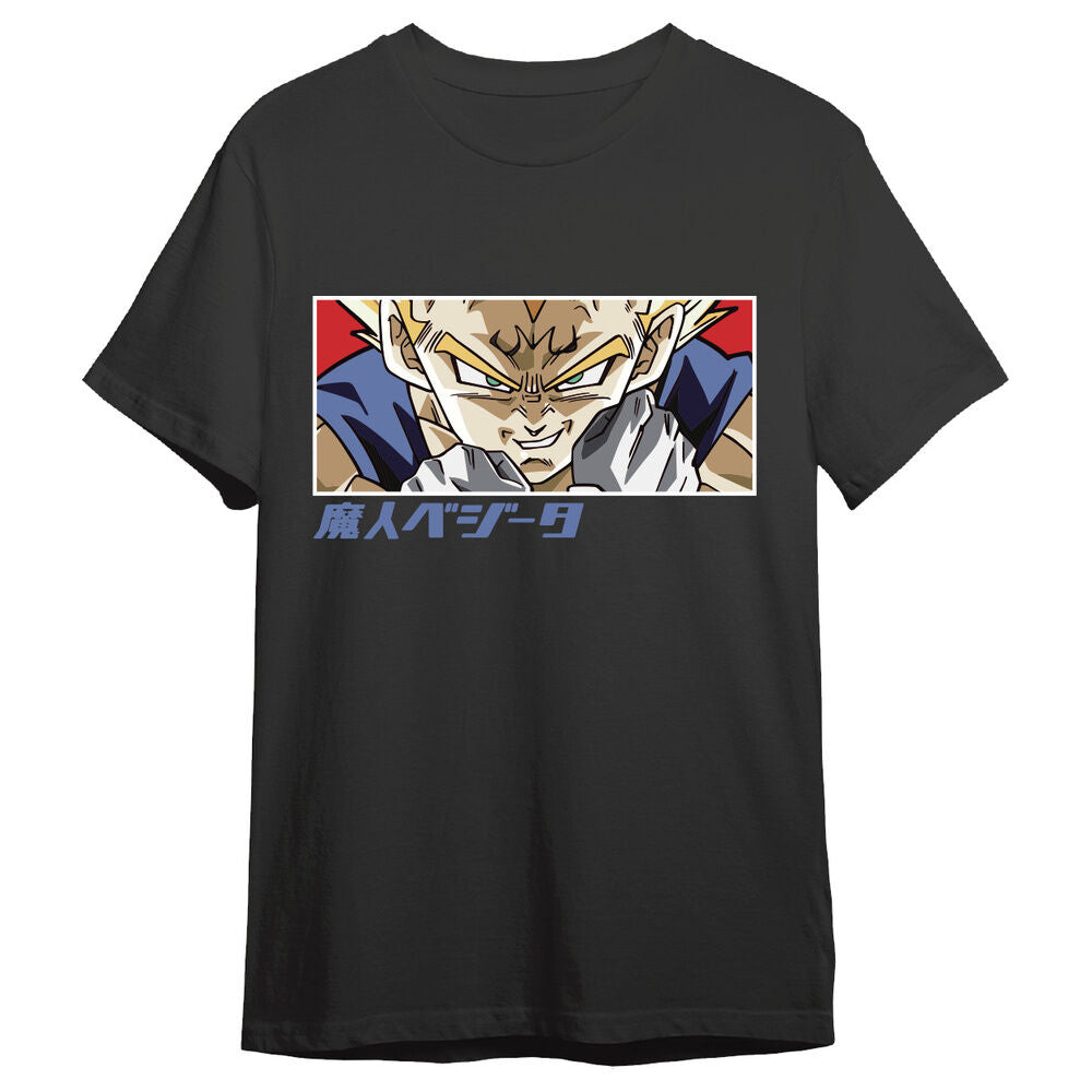 Camiseta negra de Majin Vegeta de Dragon Ball Z - 3