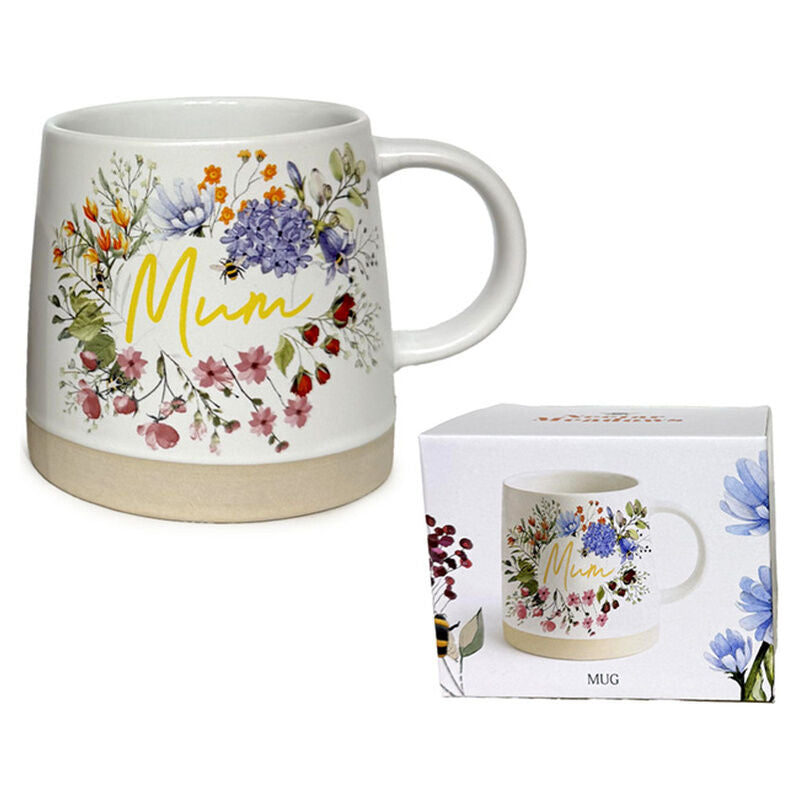 Taza PUCKATOR Mum de 420 ml con flores y abejas