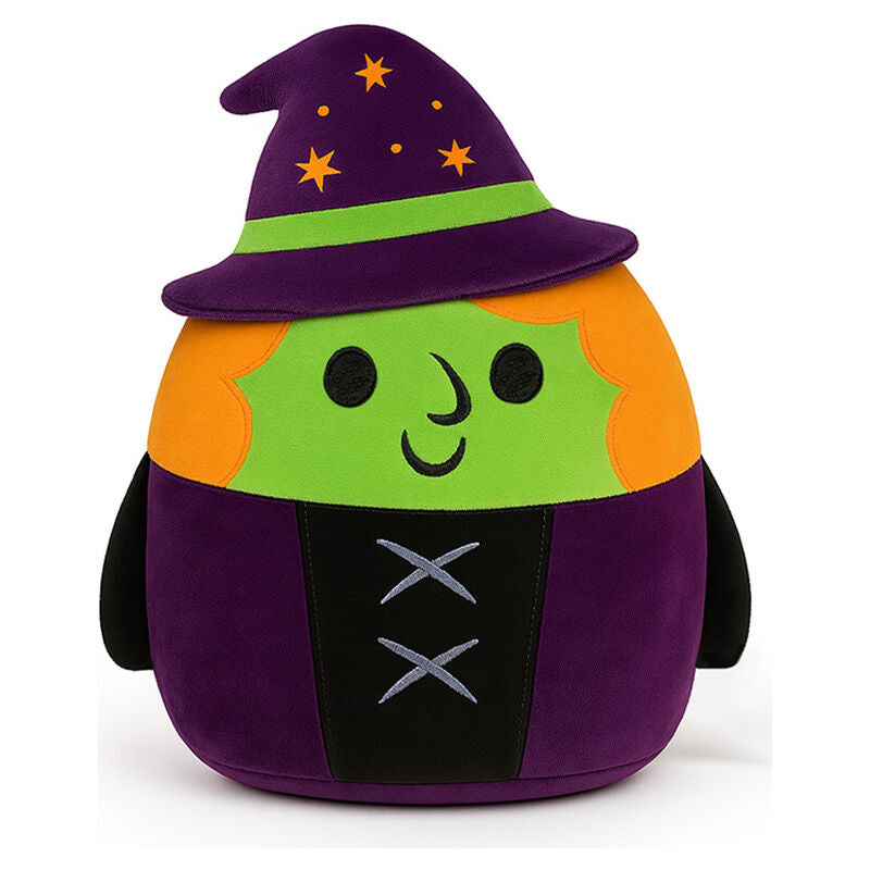 Peluche de bruja PUCKATOR con sombrero morado