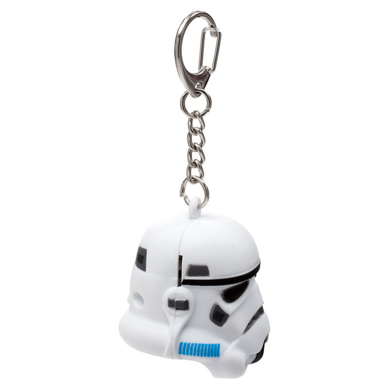 Llavero con luz LED con diseño de casco Stormtrooper Star Wars - 5