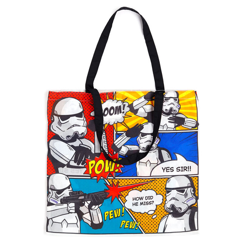 Bolsa plegable Star Wars Stormtrooper con diseño de cómic - 5