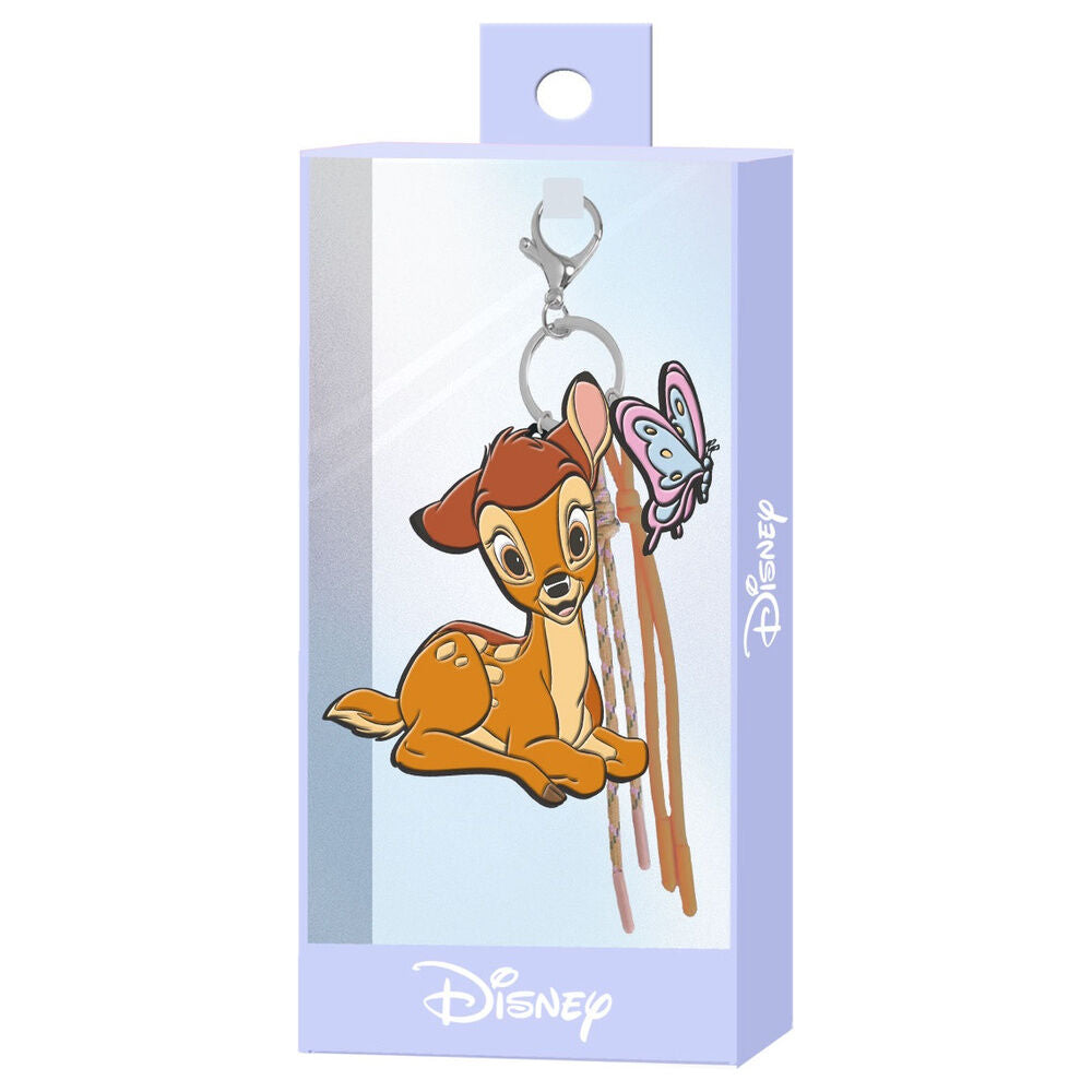 Llavero charm de Bambi Disney con mariposa