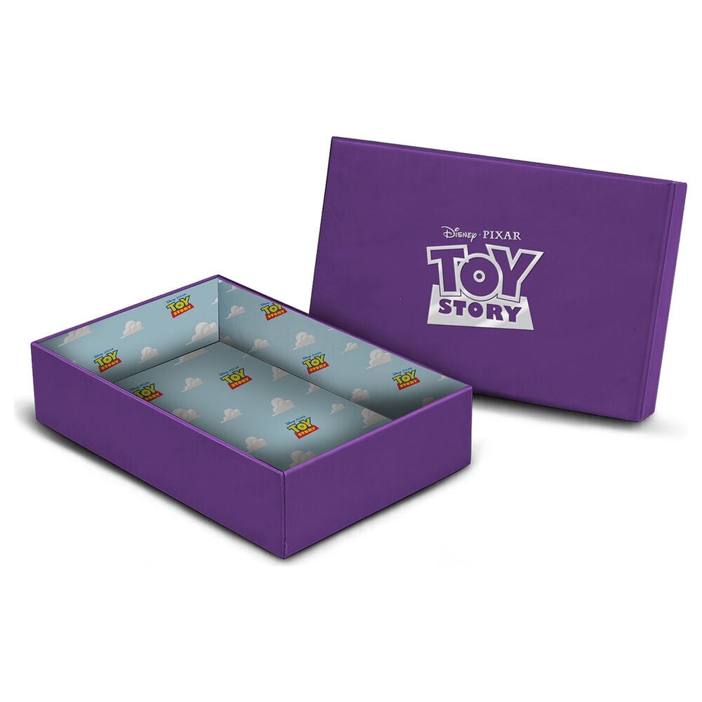 Cartera morada de Buzz Lightyear de Toy Story con cremallera y muñequera - 2