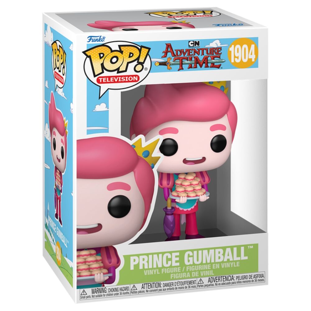 Figura Funko POP! de Prince Gumball con corona y cabello rosa - 2
