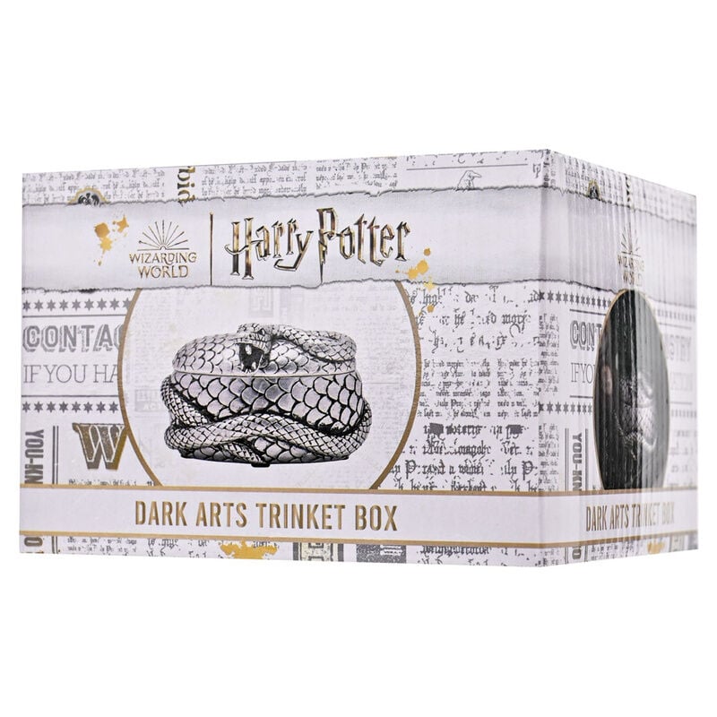 Joyero Nagini de Harry Potter con forma de serpiente enroscada - 5