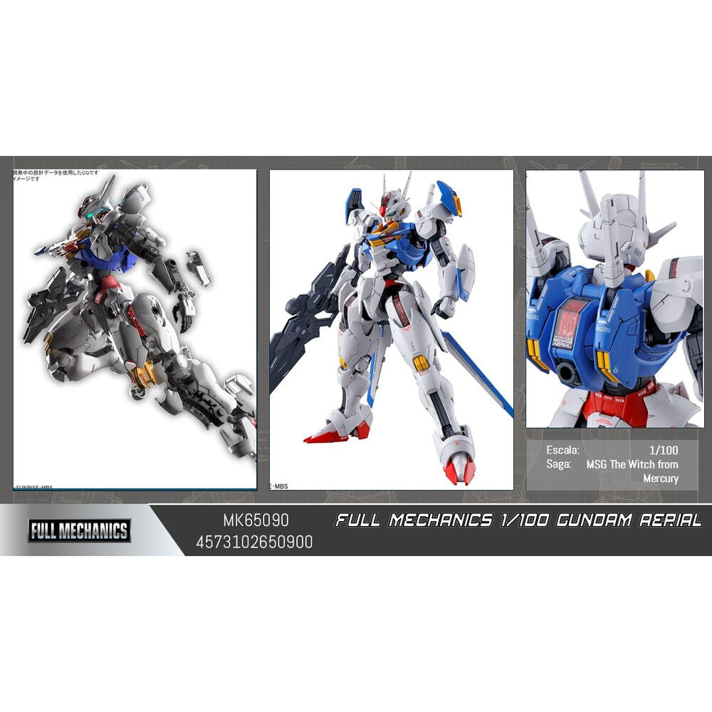 Maqueta Gundam Aerial Full Mechanics 1/100