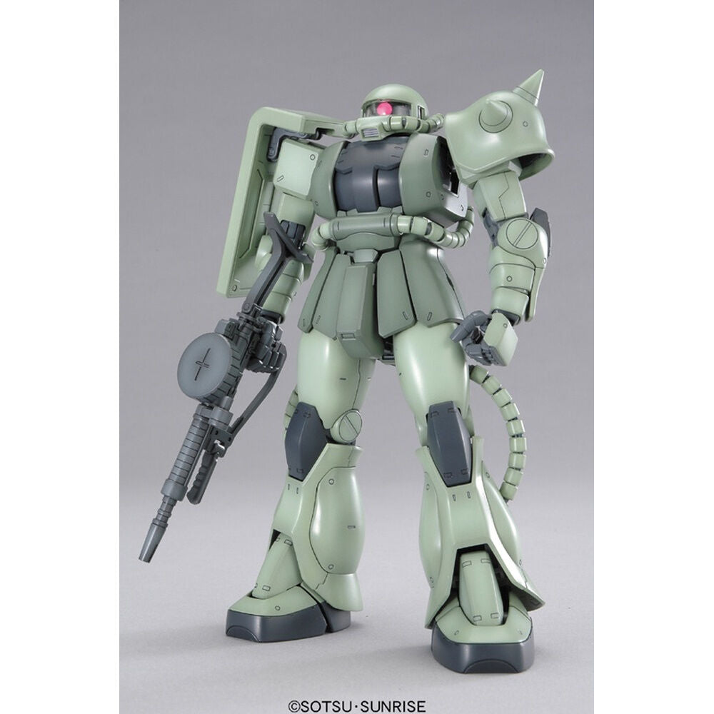 Maqueta MG 1/100 Zaku II Ver. 2.0 de Mobile Suit Gundam en color verde - 5