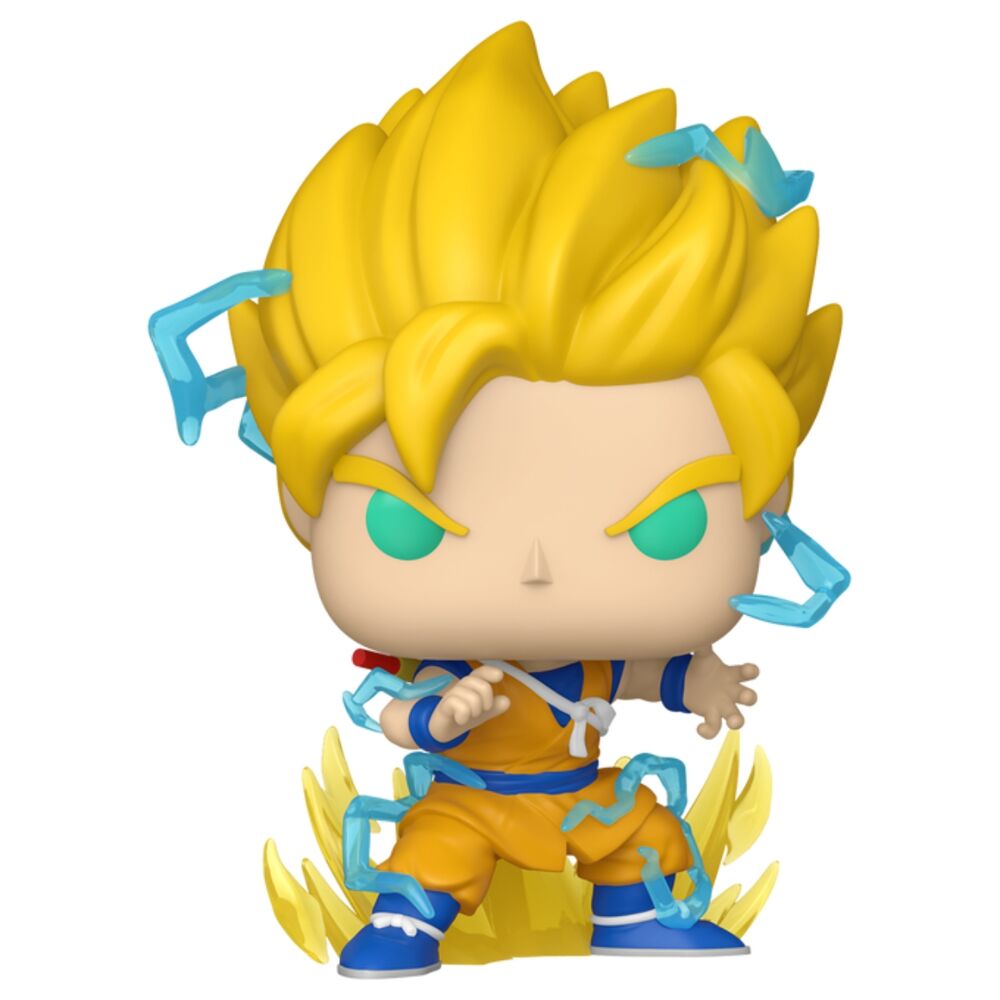 Figura Funko POP Mini Chase de Son Goku Super Saiyan 2 en caja - 3