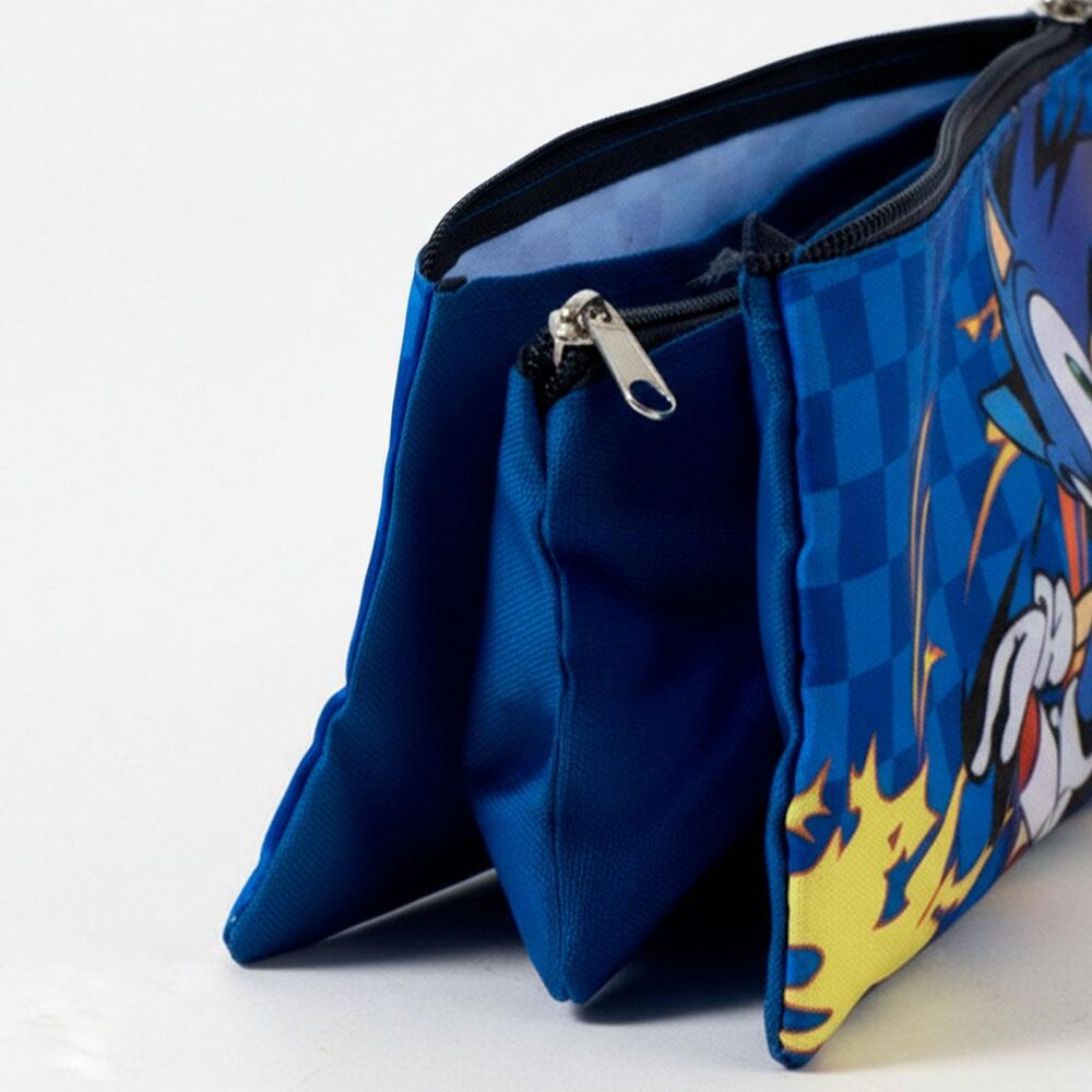Portatodo triple azul de Sonic the Hedgehog - 3