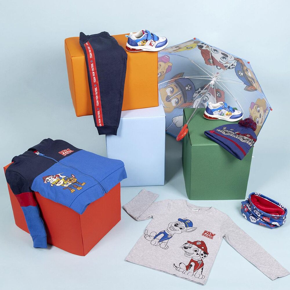 Paraguas burbuja transparente de Paw Patrol con personajes y mango rojo - 6