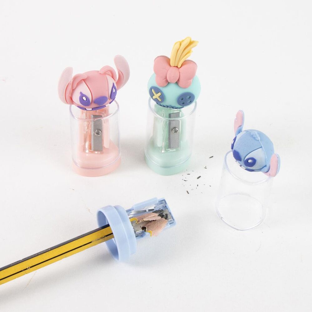 Sacapuntas con depósito Stitch Disney surtido - 5
