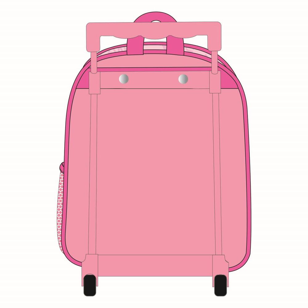 Trolley rosa 3D Hello Kitty and Friends con varios personajes - 2
